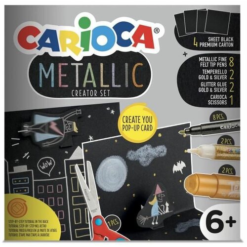 Carioca metalic kreativni set Slike