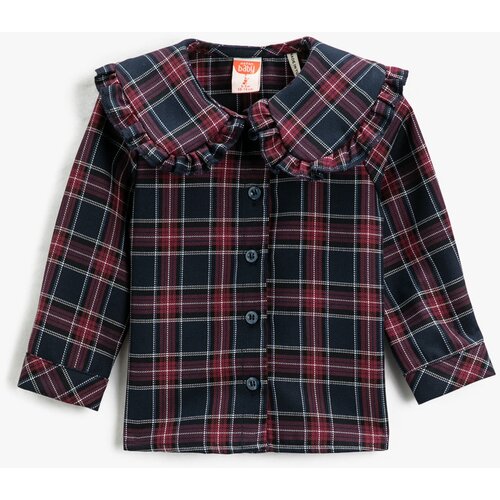 Koton Blouse - Navy blue - Regular fit Slike