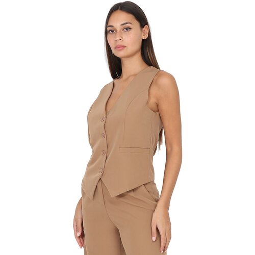 La Modeuse Jakne &amp;amp; Blazerji 64490_P147282 Kostanjeva Slike