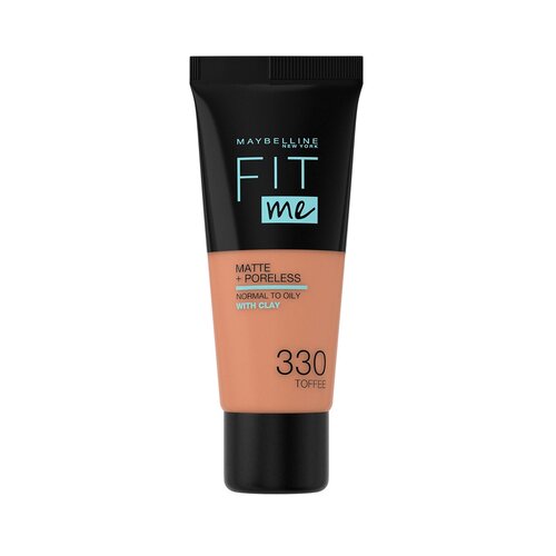 Maybelline Fit Me! Matte + Poreless puder za poenotenje polti z mat učinkom 30 ml odtenek 330 Toffee Slike
