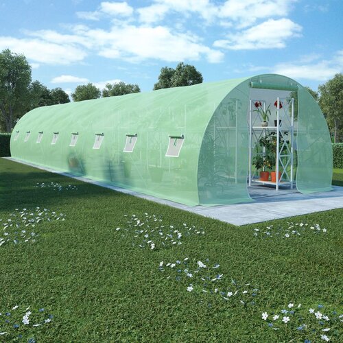 VidaXL Rastlinjak 36 m&amp;sup2; 1200x300x200 cm Slike