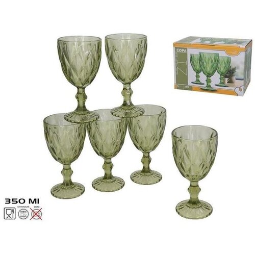 Ča&amp;scaron;e 350ML LIZ ZELENE Slike