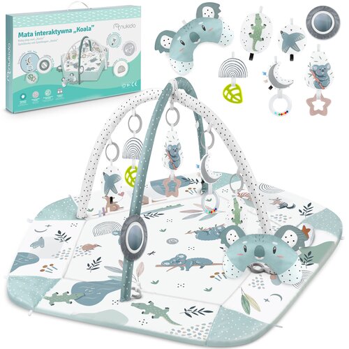 Janshop Izobraževalna interaktivna mat 136 x 136 cm koala nukido, (21389287) Cene