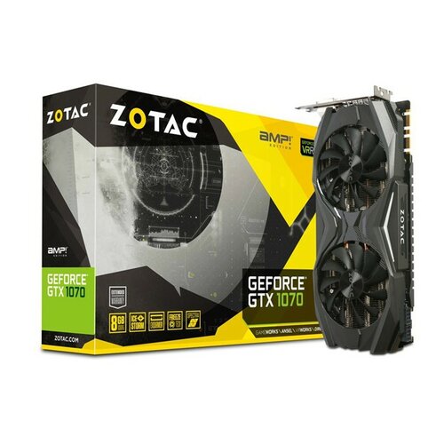 Zotac GeForce GTX1070 AMP Edition 8GB DDR5, 256bit ZT-P10700C-10P grafička kartica Slike