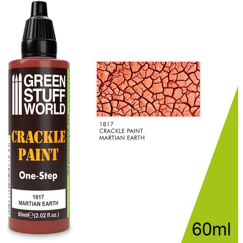 Green Stuff World Martian Earth Crackle Paint 60ml | Pucajuća boja Martian Earth 60ml Slike