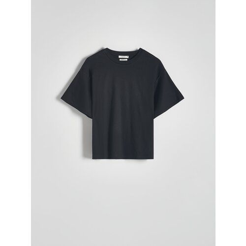 Reserved - LADIES` T-SHIRT - crno Cijene