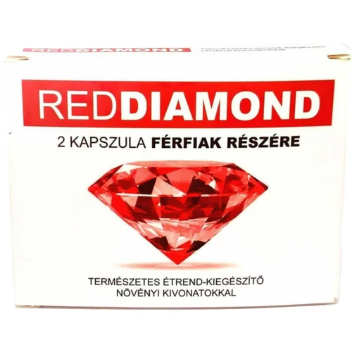Red Diamond - naravno prehransko dopolnilo za moške (2 kosa)