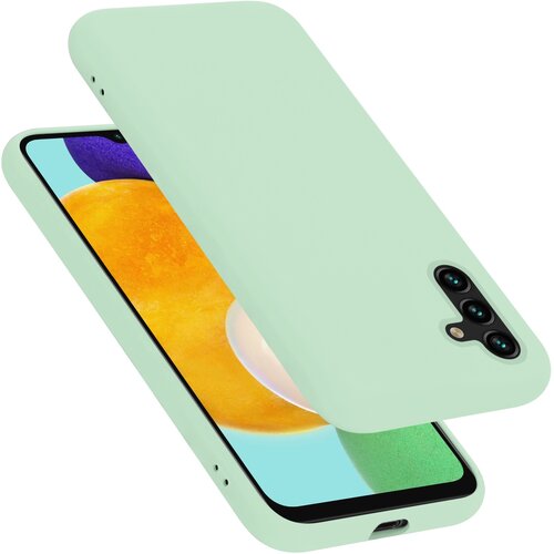 Cadorabo Ohi&amp;scaron;je, združljiv s Samsungom v tekoči svetlo zeleni barvi - za&amp;scaron;čitni pokrov iz fleksibilnega silikona TPU, (20586544) Slike