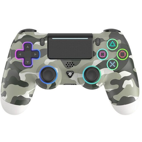 Spawn gamepad playpro 4 wireless PS4/PS3/PC/Android/IOS - grey camo Cene