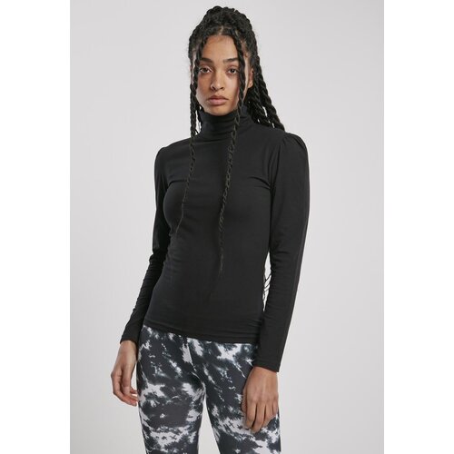UC Ladies Women&amp;#039;s turtleneck with Puffer Sleeve L/S black Slike