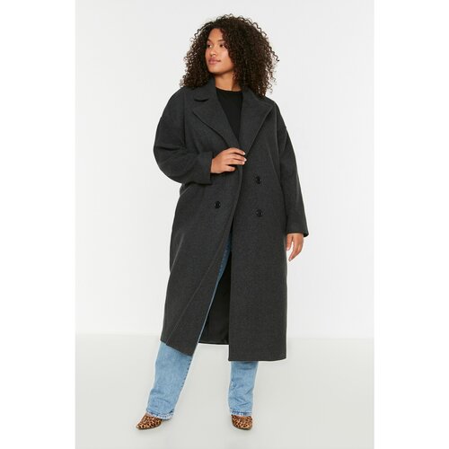 Trendyol Women&amp;#039;s coat Anthracite Slike
