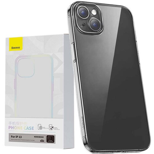 Baseus Prozorno ohišje Simple za iPhone 13, (20756118) Cene