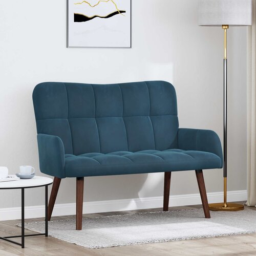 SOFA za dvije osobe Plava 115 x 61 x 87 cm Bar&scaron;un Cijene