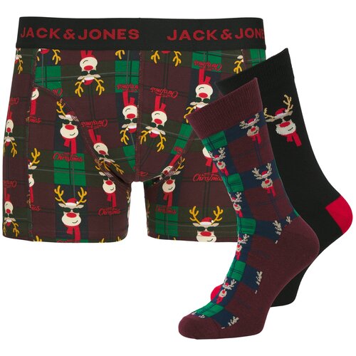 Jack &amp;amp; Jones Boksarice &amp;#039;JACRUDOLPH&amp;#039; rumena / zelena / ciklama / črna Slike