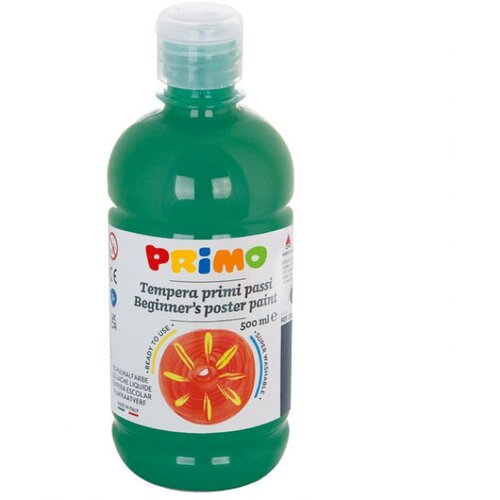 Boja TEMPERA 0,5 LITRE PRIMO BASE 202BR500630 TAMNOZELENA Cijene