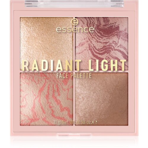 Essence Radiant Light paleta osvetljevalcev in rdečil odtenek Glow Icon 11 g Slike