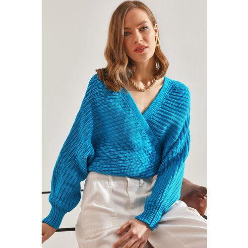 Bianco Lucci Women's Tie Detailed Knitwear Cardigan Cijene