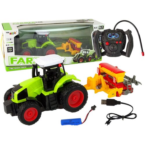 Traktor s balirkom R/C zelena Cijene