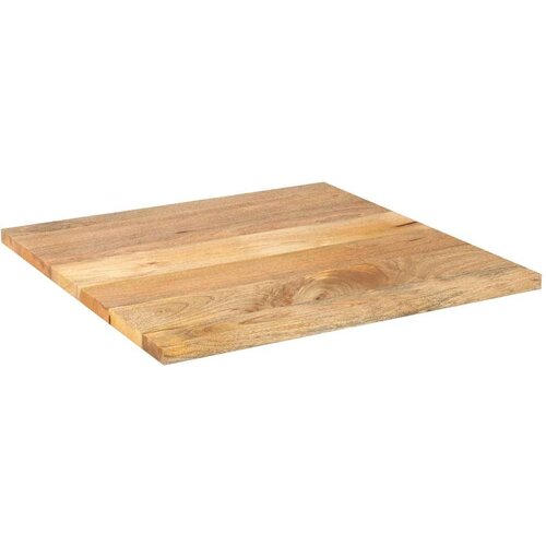  Stolna ploča 70x70x3 8 cm četvrtasta od masivnog drva manga Slike