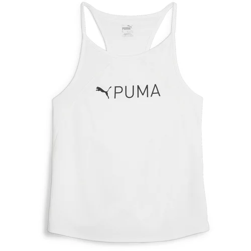 Puma Sportski top crna / bijela