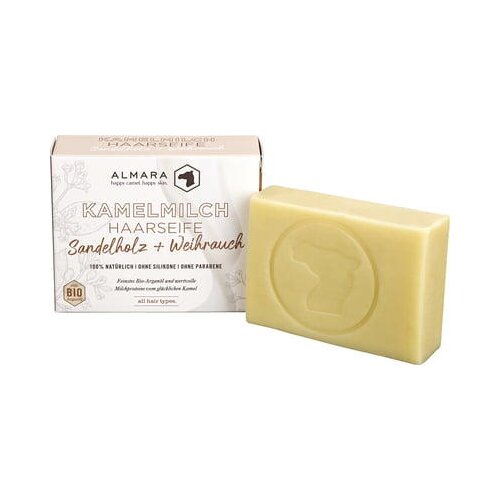 Zhenobya Sapun za kosu - devino mlijeko - Sandalovina i tamjan Slike