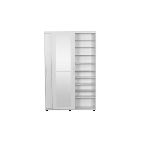 Hanah home Klizni plakar Prt-620-Bb-3, 120x38x187 cm, Beli Slike