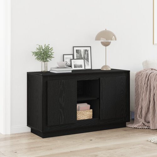  Kreveta Crni hrast 102 x 35 x 60 cm Konstruirano drvo Cene