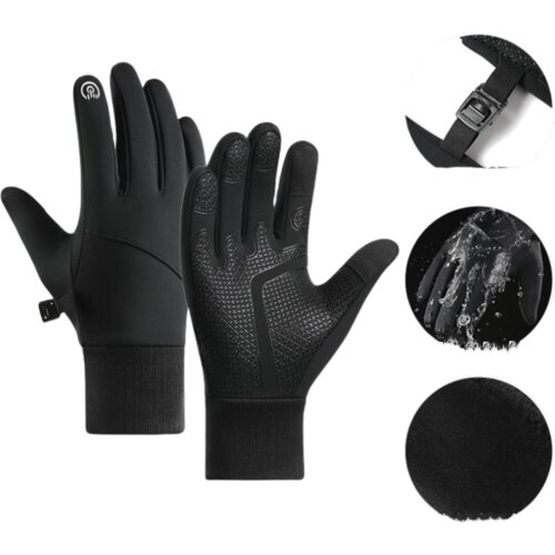 INF kolesarske rokavice za šport na prostem black xl, (21623074) Cene