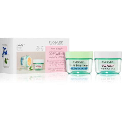 FlosLek Laboratorium Eye Zone darilni set (za prehrano in hidracijo) Cene