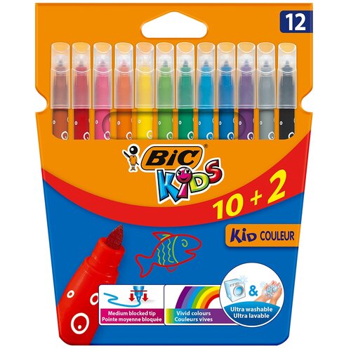 Bic Kid Couleur Flomasteri, Razne Boje, 12kom Cene