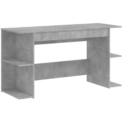 Maison Chic Pisalna miza - pisarniška miza - Računalniška miza betonsko siva 140x50x75 cm inženirski les, (21785510) Cene