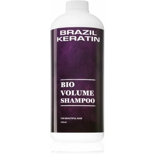 Brazil Keratin Bio Volume Shampoo šampon za volumen 550 ml