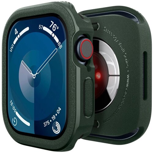 Spigen CASEOLOGY VAULT APPLE WATCH 10 (46 MM) POLNOČNO ZELENA, (5000303750) Slike