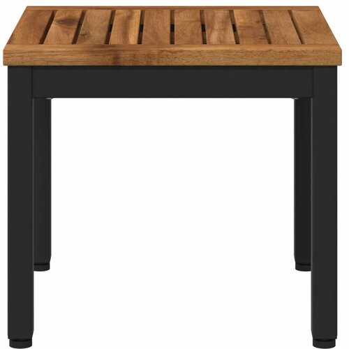  Stolić za kavu Prirodna i crna 40 x 40 5 x 36 cm - 40 x 40 5 x 36 cm Prirodna i crna Slike