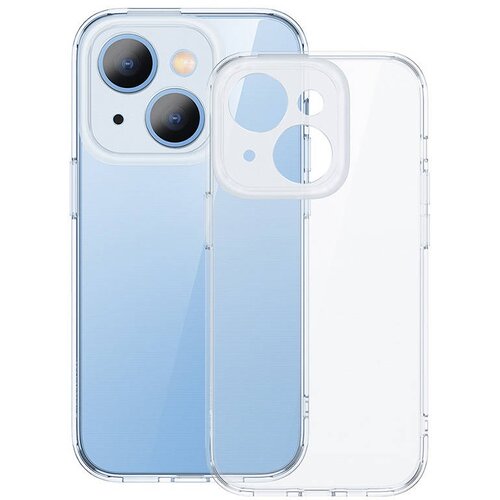 Baseus Illusion Transparent Case, okvirji leč, komplet kaljenega stekla za iPhone 14 Plus, (20605151) Slike