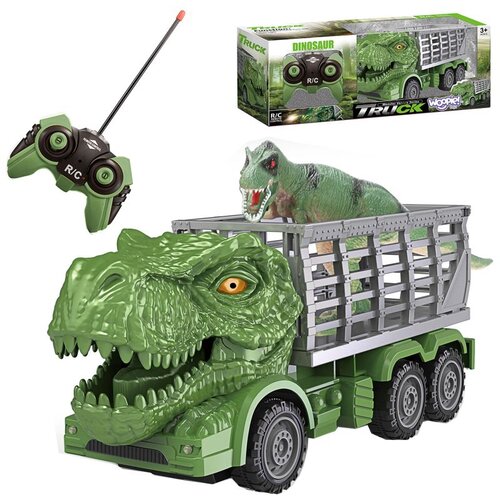 Woopie automobil na daljinsko upravljanje, dinosaur + figurica Cene