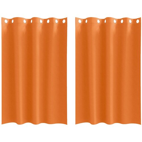  Zavjese za blackout s prstenovima 2 pcs Svijetlo Narančasta Slike