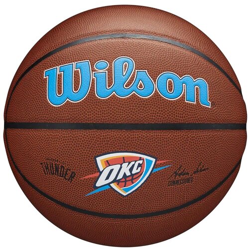 Wilson Team Alliance Oklahoma City Thunder ko&amp;scaron;arka&amp;scaron;ka lopta WTB3100XBOKC Slike