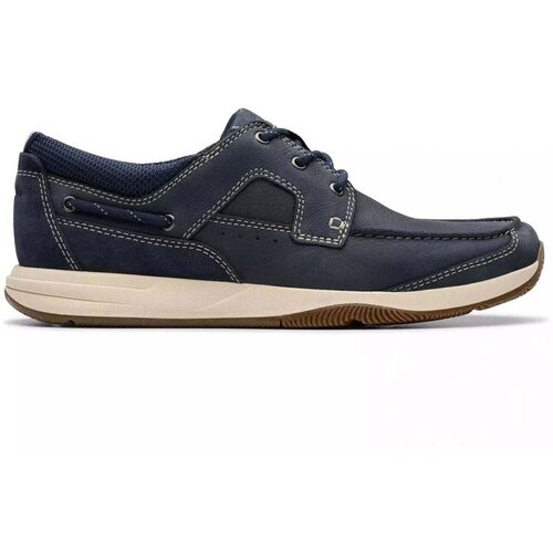 Clarks Čevlji Derby Sailview Lace Modra Slike