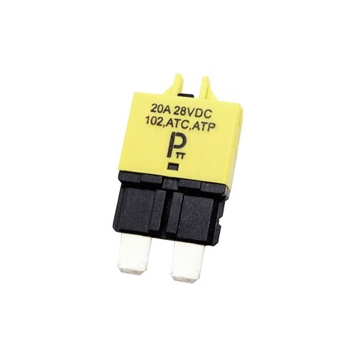  PARTS PTT Circuit Breaker Standard, type 3, Manual Reset, 20A C001-102-0095 automatski osigurač 20 A žuta 1 St. Cijene