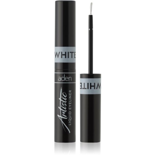 Aden Cosmetics Artistic tekoče črtalo za oči odtenek 02 White 3.5 ml Cene