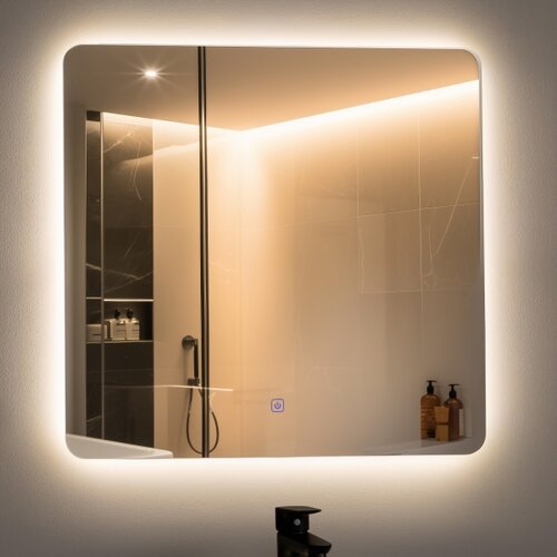  Brilagi - LED ogledalo za kupatilo COMO LED/24W/230V 60x60 cm IP44 CRI 90 prigu&amp;scaron;iva + CCT Slike