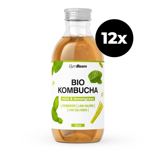 GymBeam BIO Kombuča нана и лимунска трава Cene