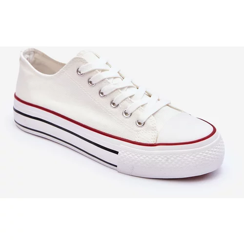 Kesi Low classic sneakers on the platform White Jazlyn