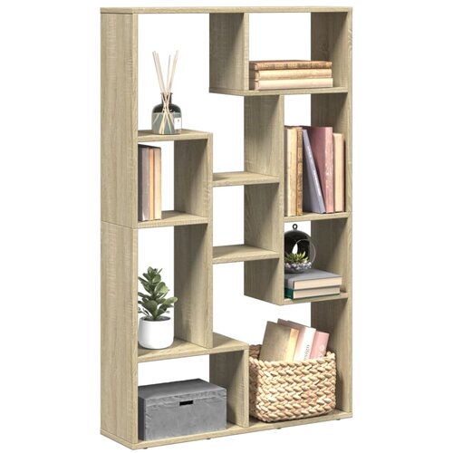 VidaXL Regal za knjige boja hrasta 72x20x120 cm od konstruiranog drva Slike