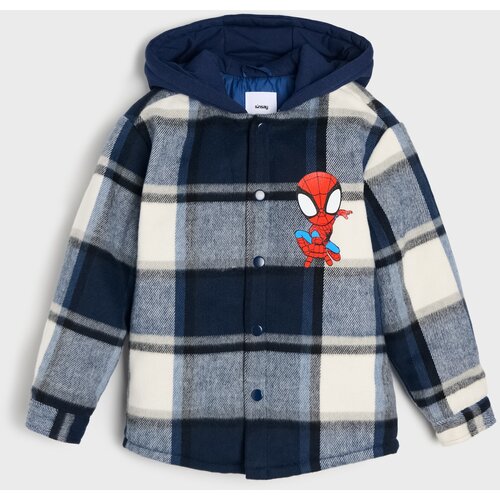 Sinsay Ko&amp;scaron;ulja jakna s kapuljačom u kockicu Spider-Man Slike
