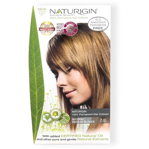 Naturigin Farba za kosu NATURAL MEDIUM BLONDE 7.0 Slike
