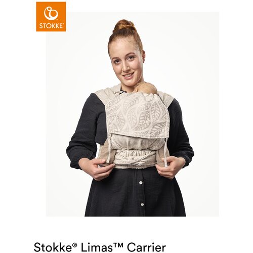 Stokke kengur limas carrier - floral gold Slike