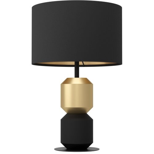 Eglo 390188 - Stona lampa LAURIGNANO 1xE27/40W/230V crna/zlatna Slike