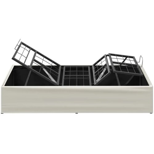  Električni podesivi okvir kreveta Bijela 200 x 80 x 33 5 cm - Bijela 80 x 200 cm Slike